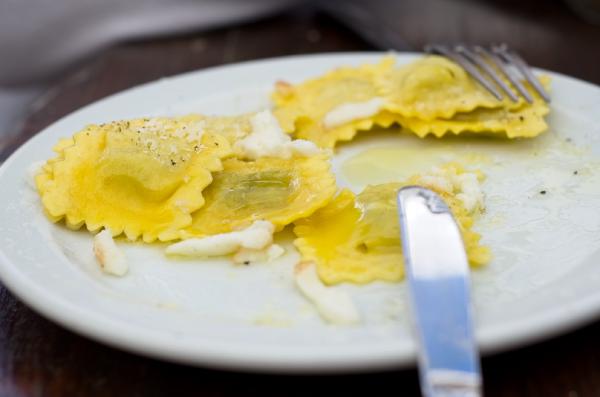 Mmmm ravioli